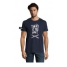 Kjell&Yane t-shirt men-navy -The Fry is the Limit